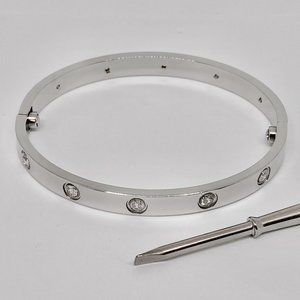 Silver Infinity Love Bracelet